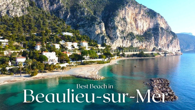 Beaulieu-sur-Mer, Walk on Best beach of French Riviera, Plage Petite Afrique, Top beach around Nice.