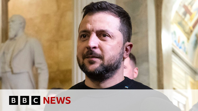 Ukraine’s Zelensky in last-ditch US tour to plead for $61bn aid – BBC News