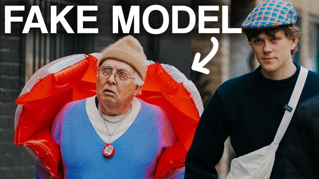 I Faked My Grandpa To The Top of Fashion Week