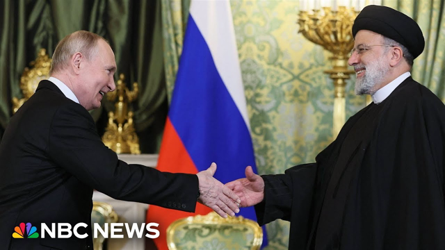 Iranian president condemns Gaza ‘genocide’ in meeting with Putin