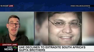 UAE declines to extradite South Africa's Gupta brothers