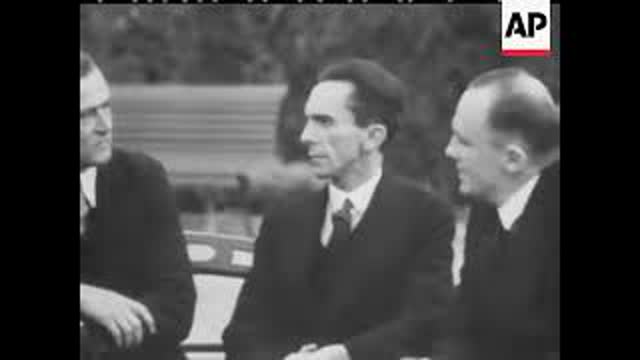 Brilliant Goebbels interview 1933 in English