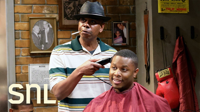 "Kanye?" - Barber Shop Talk - SNL