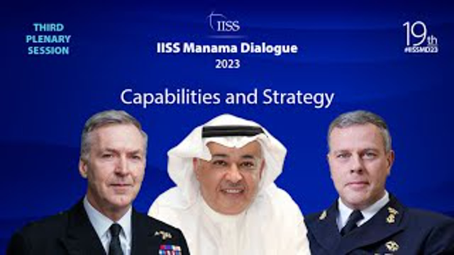 IISS Manama Dialogue 2023 | Third Plenary Session