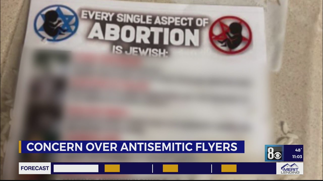 'It's concerning': Several anti-Semitic flyers discovered in Boulder City area