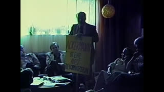 Ernst Zundel and Anne Burton in Vancouver - spring 1984