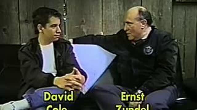 Ernst Zundel Interviews Jewish Revisionist David Cole (1992) Improved