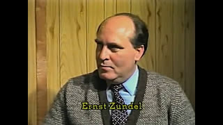 Ernst Zundel on 'Race And Reason' - part 2 of 4 - The Great Holocaust Trial (1987) improved