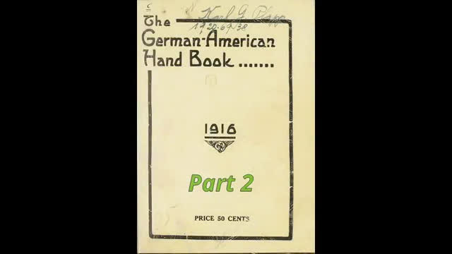 AVOF Nr. 263 - The German-American Handbook part 2