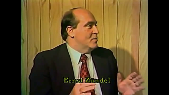 Ernst Zundel on 'Race and Reason' - part 4 of 4 - Freedom In The West (1987) improved