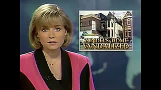 Ernst Zundel's Home Arsoned! May 1995