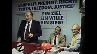 Ernst Zundel Hosts Robert Faurisson And Fred Leuchter (June 17, 1989)