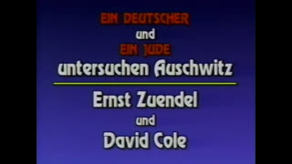Ein Deutscher und ein Jude untersuchen Auschwitz (1992)