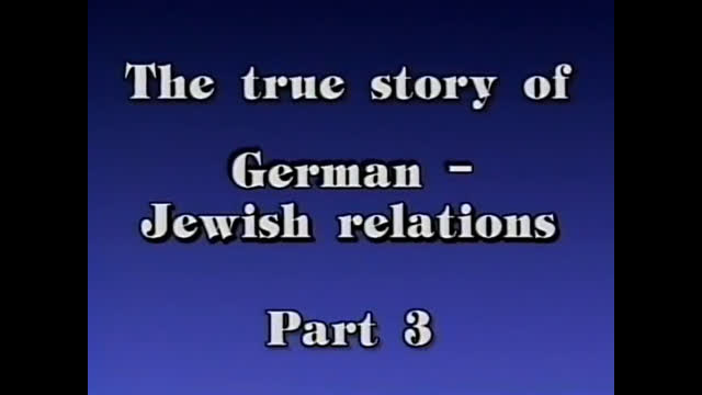 AVOF Nr. 188 - The True Story of German-Jewish Relations part 3