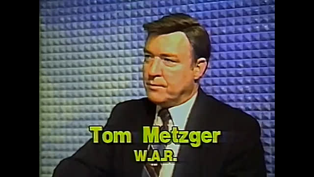 Ernst Zundel Interviews Tom Metzger (1992) improved