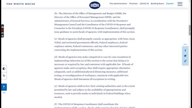 The Truth About Biden's Mask Executive Order