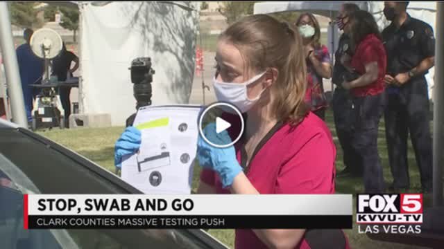 "Stop and Swab" on the West Coast and 74% Will Get CONVID-19 Vaccine?! MADNESS!