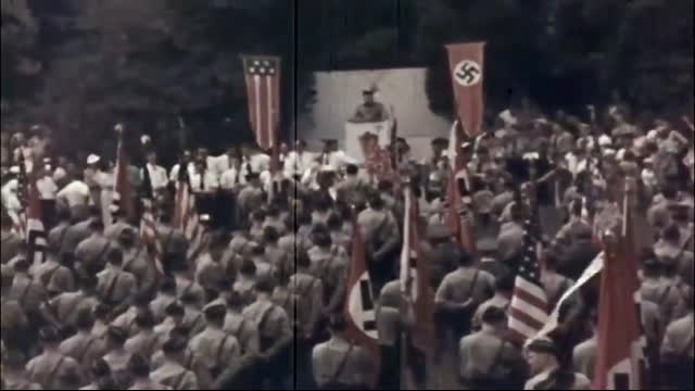 FOOTAGE FROM GERMAN AMERICAN BUND CAMPS