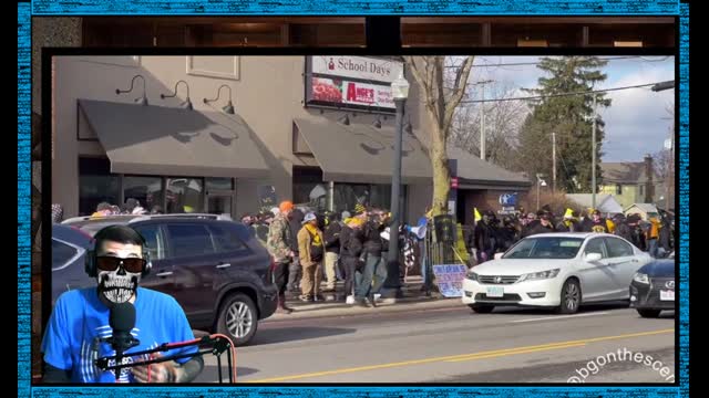 Proud Boys Block Drag Show Then Try To Dance The Gay Away - 12/5/2022 - Fashcroft