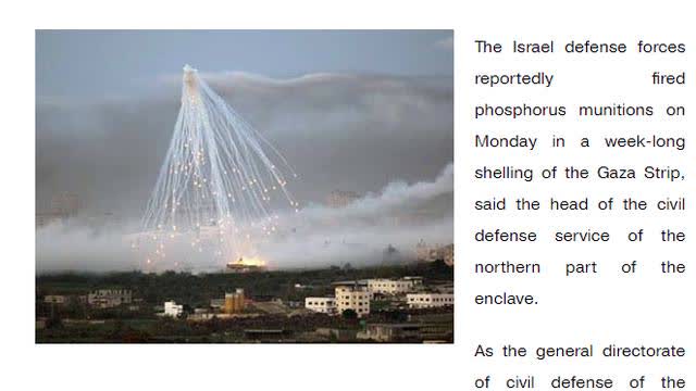 Reports Of Phosphorus Shells Now Being Used By IDF - 5/17/2021 - NewsAM