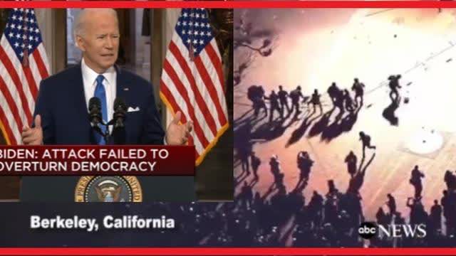 President Joe Bablen Addresses The Nation With Facts And Truth - 1/6/2022 - CBS