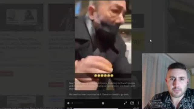 Immigrants In France Drag Old People From Car - 1/12/2022 - MP