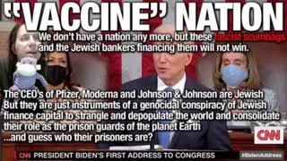 VACCINE NATION - VOX ANALYSES THE GIBBERING TOOL OF JEWISH FINANCE CAPITAL