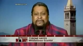 Scientist Tyrone Hayes explains how chemicals in foods make people gay
