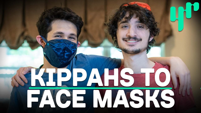 How to Make Face Masks Out of Kippahs