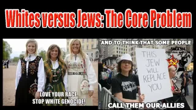 WHITES VS jews The Core Problem