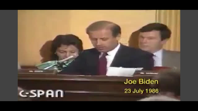Joe Biden on South Africa 1986