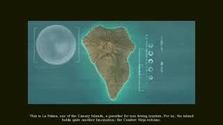 LA PALMA PREDICTIVE PROGRAMMING FROM THE GAME SECRET FILES 2 DESTROYING THE USA WITH A TUSNAMI
