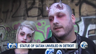 Apollyon Rising : Satan Statue unveiled during Largest Public Ceremony on Tisha B'Av (Jul 26, 2015)