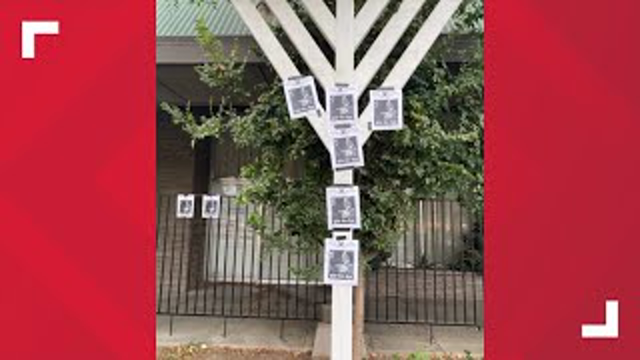 Anti-Semitic fliers left at synagogue in Carmichael