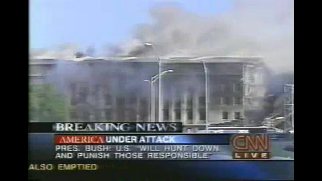 911 Flight 77 Pentagon News Coverage