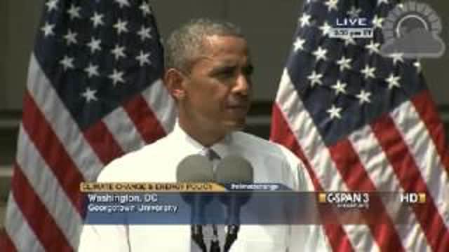 Obama: 'There's No Time For A Meeting Of The Flat-Earth Society'