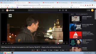 JEW CNN fakes Ukraine/Russia war coverage