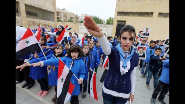 Jewish Zionist School Students VS Syrian National Socialist School Cubs