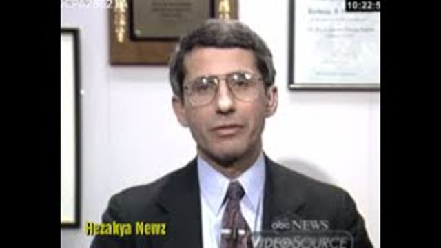 1988 THROWBACK: "DR  FAUCI SAYS AZT AIDS DRUG IS SAFE AND EFFECTIVE"