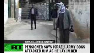 Israeli defends dog attack on 99yr old Palestinian man