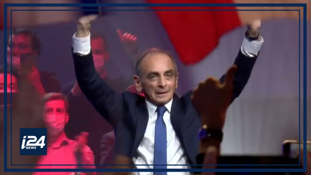 i24NEWS reports from Eric Zemmour's first rally