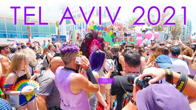 TEL AVIV PRIDE PARADE. Over 100,000 People