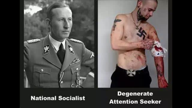 Hitler Was Right - The Difference Between True National Socialists and Neo-Skinheads.