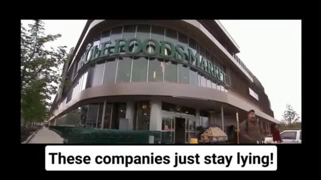 WHOLE FOODS WAS LYING!!