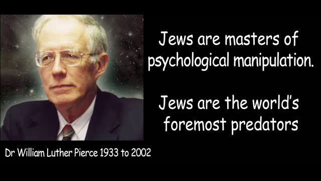Dr William Luther Pierce 25 July â€“ 26 Sept 1998 Kaganovich murdered 20 Million Christians in Russia