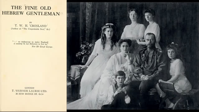 The Fine Old Hebrew Gentleman By Thomas William Hodgson Crosland 1922