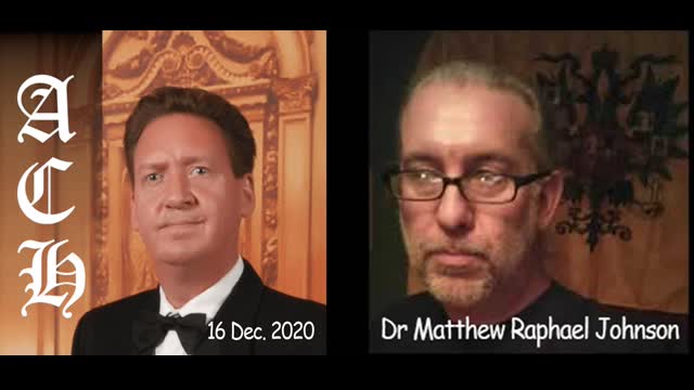 ACH (1408) Dr. Matthew Raphael Johnson â€“ A Review Of The Great Reset The Book By Klaus Schwab 16 Dec 2020