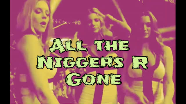 All the Niggers R Gone SSong