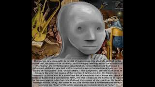 Normies only care about what's "ACCEPTABLE", not what's TRUE