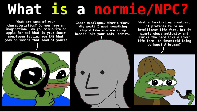 What IS a normie/NPC?
